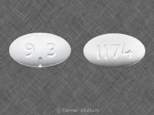 9 3 1174 Pill Oval 17mm - Pill Identifier